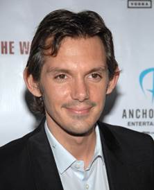 Lukas Haas at an event for While She Was Out (2008)