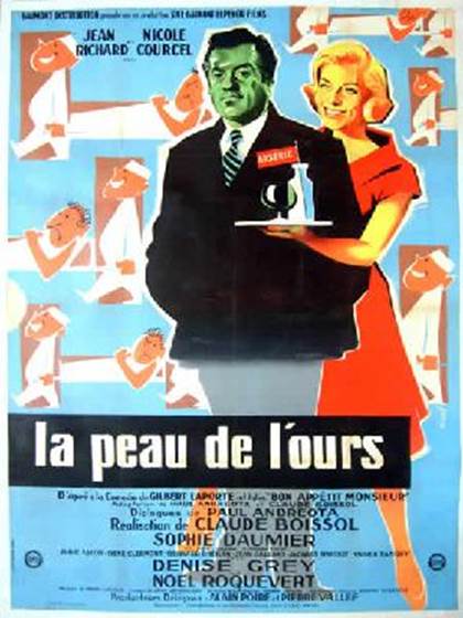 R�sultat d�images pour la peau de l'ours film 1957