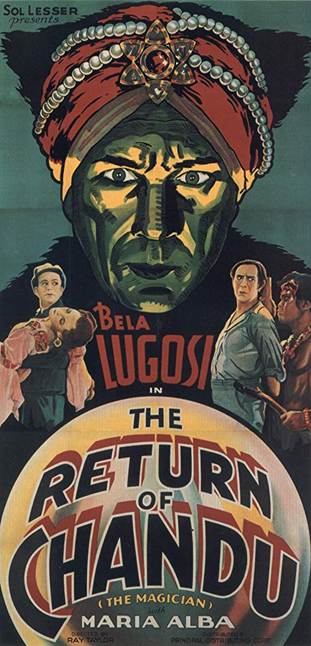 Bela Lugosi, Maria Alba, and Lucien Prival in The Return of Chandu (1934)