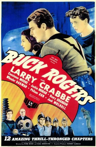 Buster Crabbe, Constance Moore, and Jackie Moran in Buck Rogers (1939)
