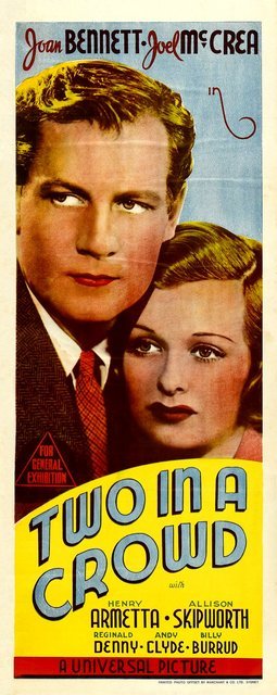 Joan Bennett and Joel McCrea in Two in a Crowd (1936)