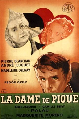 Pierre Blanchar, Marguerite Moreno, and Madeleine Ozeray in La dame de pique (1937)