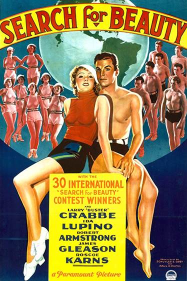 Buster Crabbe and Ida Lupino in Search for Beauty (1934)