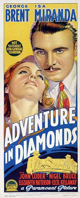George Brent and Isa Miranda in Adventure in Diamonds (1940)