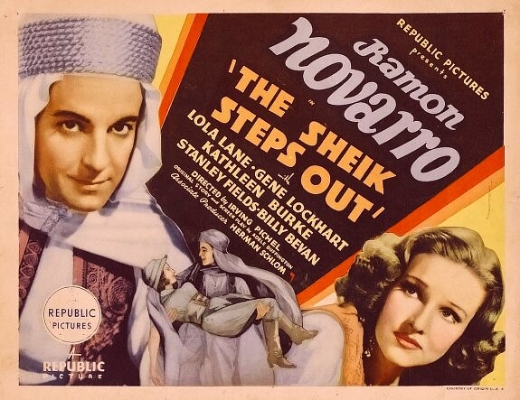 Ramon Novarro and Lola Lane in The Sheik Steps Out (1937)