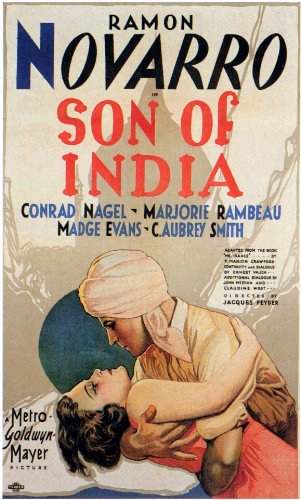 Ramon Novarro and Madge Evans in Son of India (1931)