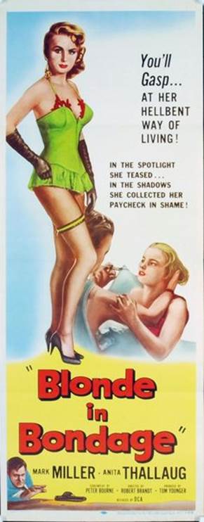 R�sultat d�images pour blonde in bondage film 1957